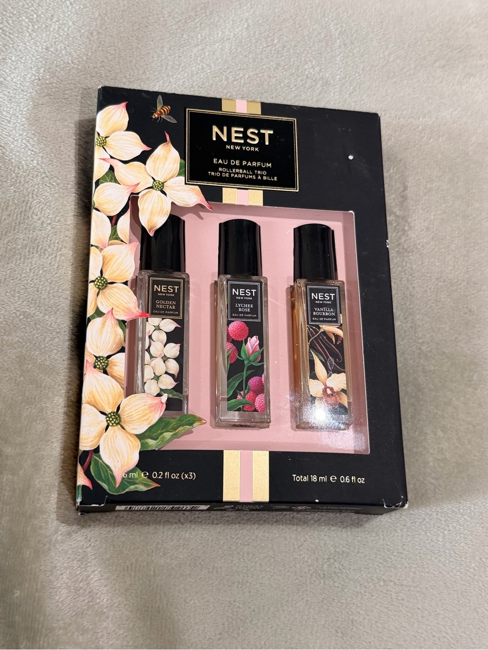 Nest Fragrances Rollerball Trio Eau de Parfum 3x0.2 fl oz